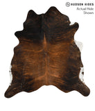 Dark Brindle Cowhide Rug #50122