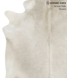 Solid White Cowhide Rug #50608