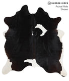 Black and White Cowhide Rug #50933