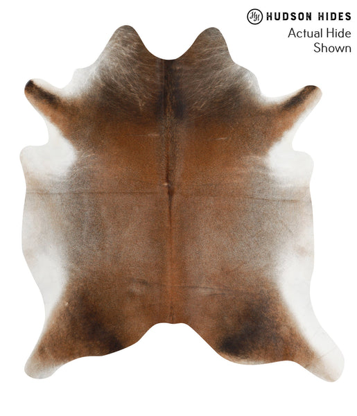 Grey with Beige Cowhide Rug #51003