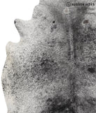 Salt and Pepper Black Cowhide Rug #51237