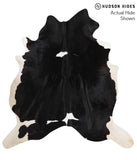 Black and White Cowhide Rug #51272