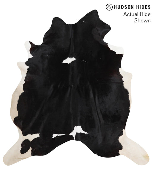 Black and White Cowhide Rug #51272