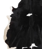 Black and White Cowhide Rug #51272