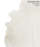 Solid White Cowhide Rug #51679