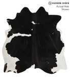 Black and White Cowhide Rug #51799