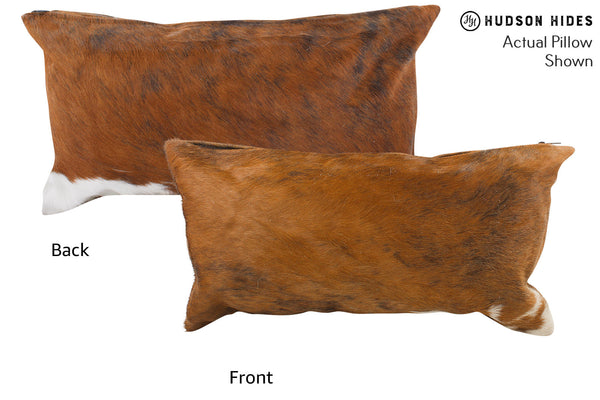 Medium Brindle Cowhide Pillow #54827