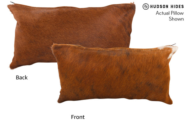 Medium Brindle Cowhide Pillow #54893