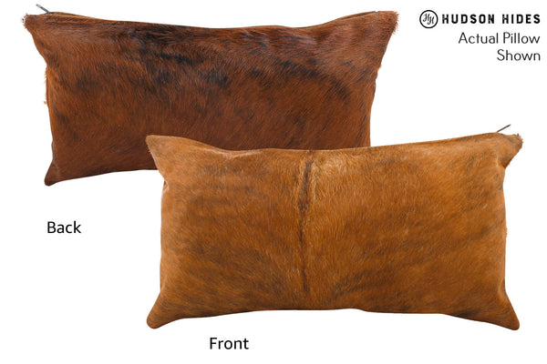 Medium Brindle Cowhide Pillow #54895