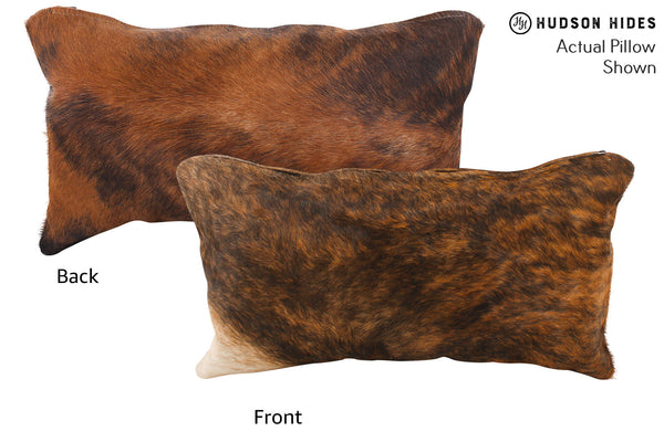 Medium Brindle Cowhide Pillow #54924