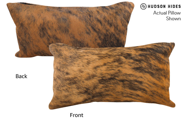 Medium Brindle Cowhide Pillow #54929