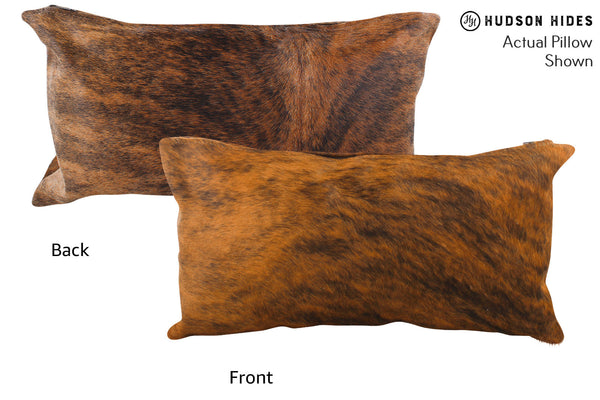 Medium Brindle Cowhide Pillow #54931