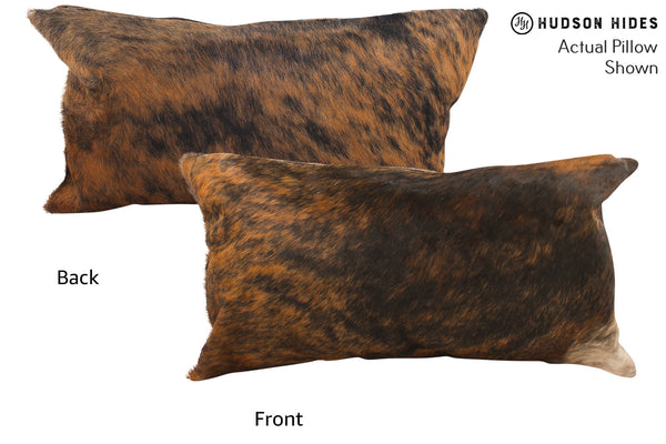 Medium Brindle Cowhide Pillow #54939