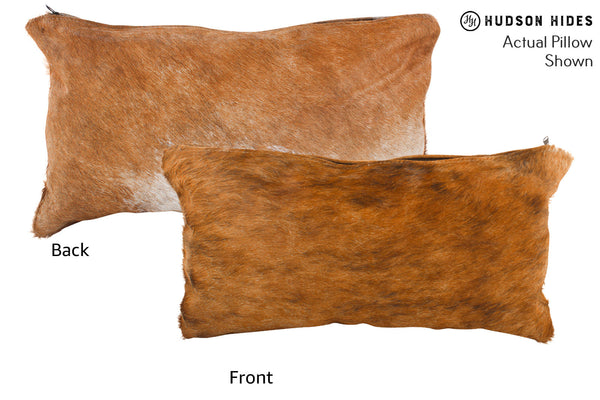 Medium Brindle Cowhide Pillow #55042