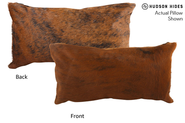 Medium Brindle Cowhide Pillow #55104