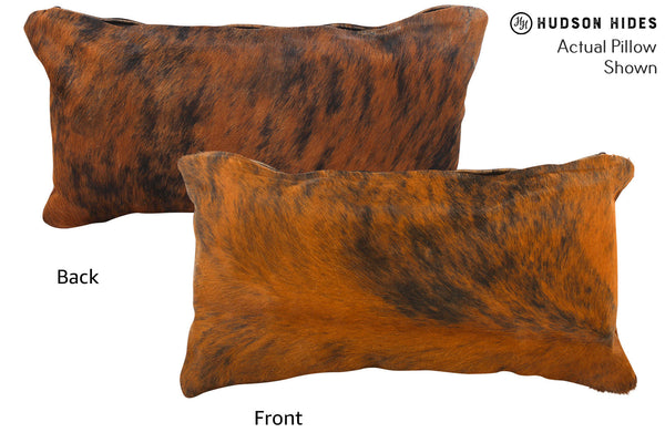 Medium Brindle Cowhide Pillow #55109