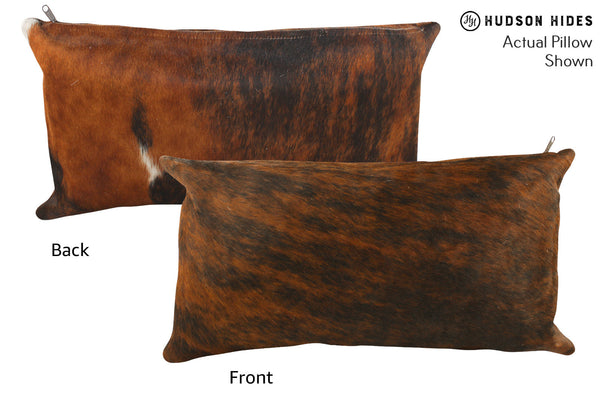 Dark Brindle Cowhide Pillow #55167