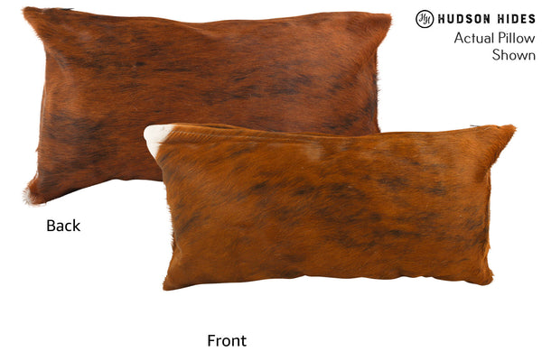 Medium Brindle Cowhide Pillow #55272