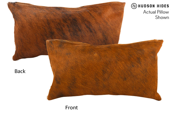 Medium Brindle Cowhide Pillow #55314