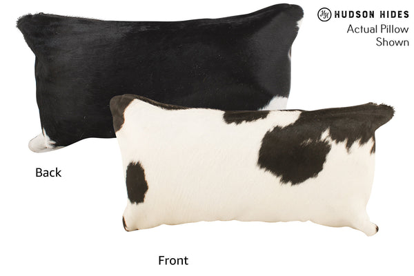 Black and White Cowhide Pillow #55325