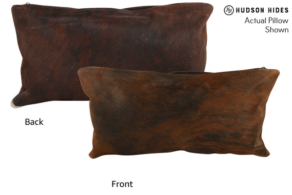 Medium Brindle Cowhide Pillow #55356