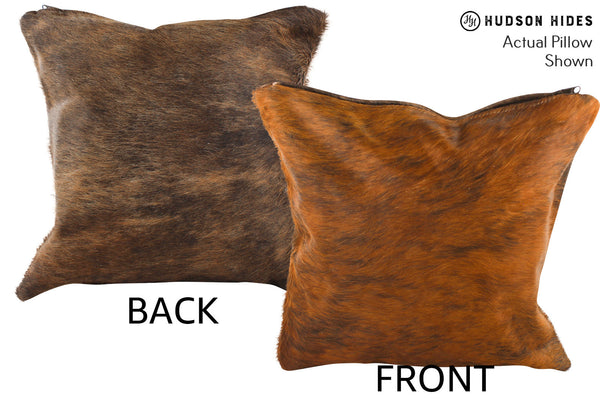 Medium Brindle Cowhide Pillow #55442