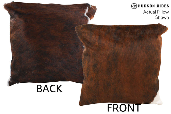 Medium Brindle Cowhide Pillow #55465