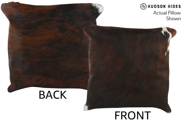 Dark Brindle Cowhide Pillow #55597