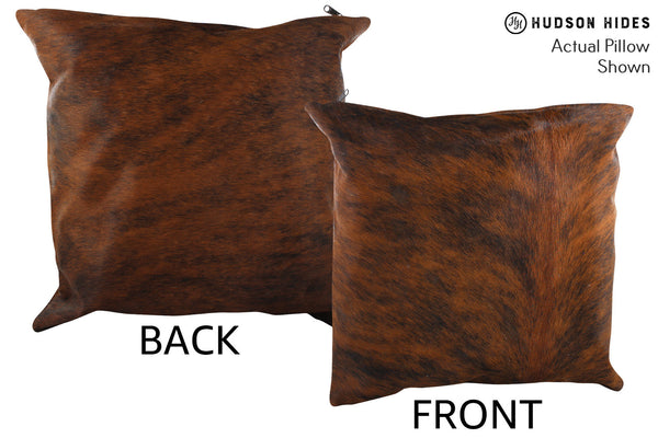 Medium Brindle Cowhide Pillow #56053