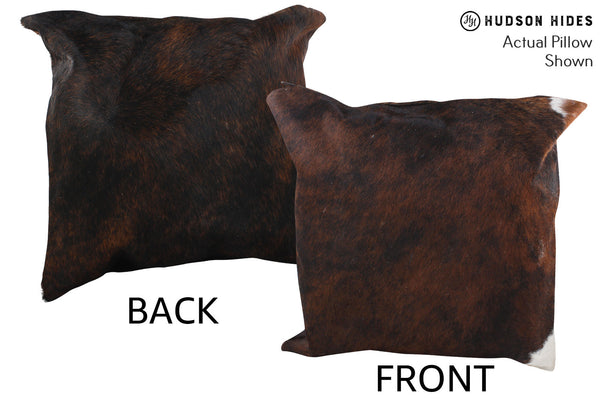 Medium Brindle Cowhide Pillow #56305