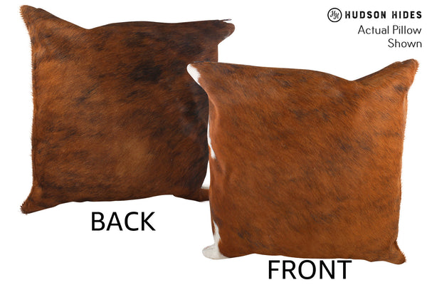 Medium Brindle Cowhide Pillow #56316