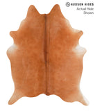 Solid Brown Cowhide Rug #64996