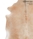 Grey with Beige Cowhide Rug #65015