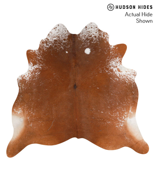Salt and Pepper Brown Cowhide Rug #65072