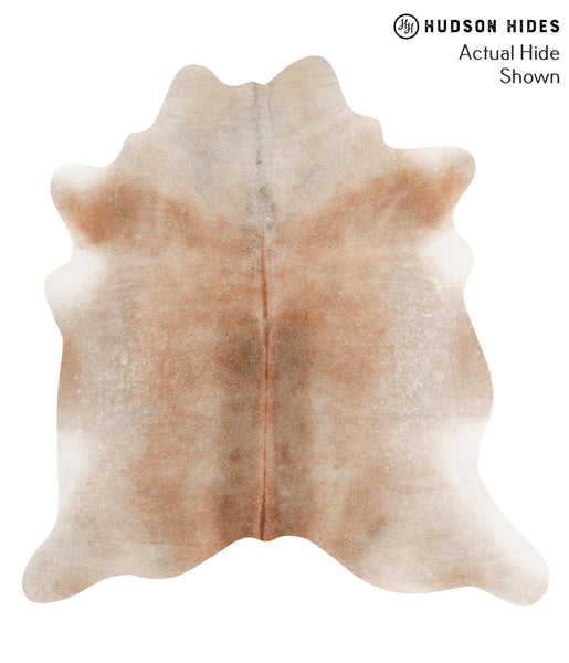 Grey with Beige Cowhide Rug #65084