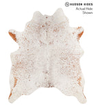 Salt and Pepper Brown Cowhide Rug #65115
