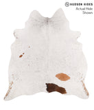 Salt and Pepper Brown Cowhide Rug #65145