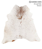 Salt and Pepper Brown Cowhide Rug #65208