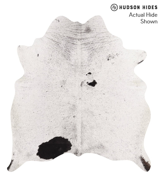 Salt and Pepper Black Cowhide Rug #65211