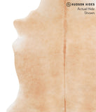 Beige Cowhide Rug #65226