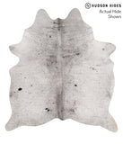 Salt and Pepper Black Cowhide Rug #65596