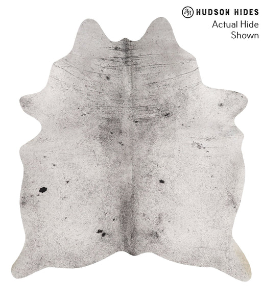 Salt and Pepper Black Cowhide Rug #65596