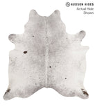 Salt and Pepper Black Cowhide Rug #65602