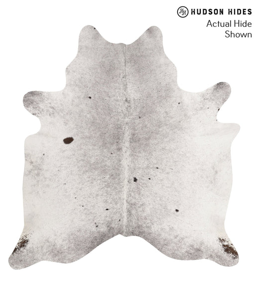 Salt and Pepper Black Cowhide Rug #65602