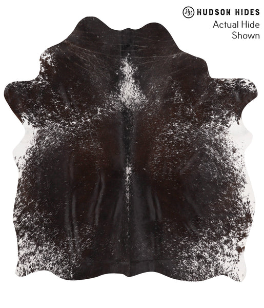Salt and Pepper Black Cowhide Rug #65610