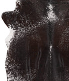 Salt and Pepper Black Cowhide Rug #65610