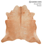 Solid Brown Cowhide Rug #65708
