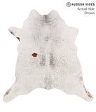 Salt and Pepper Black Cowhide Rug #65719