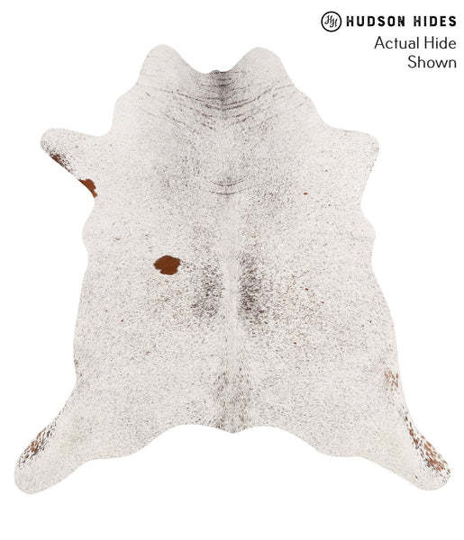 Salt and Pepper Black Cowhide Rug #65719