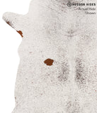 Salt and Pepper Black Cowhide Rug #65719